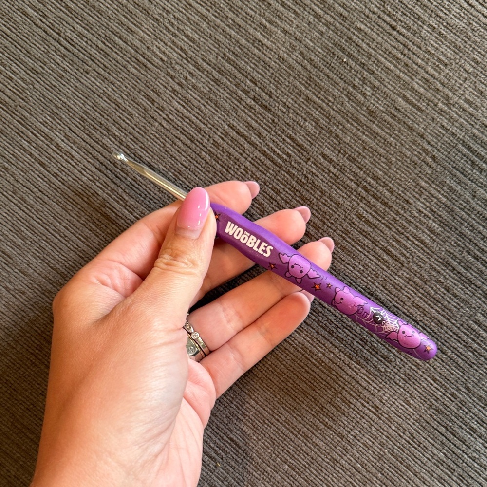 Woobles Luna The Bat Crochet Hook